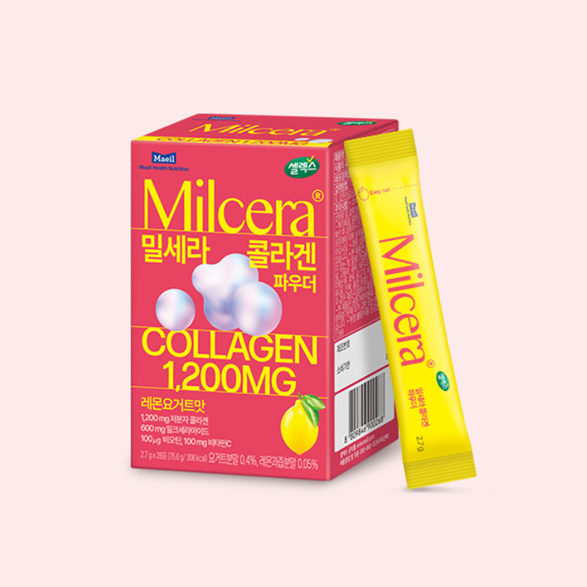 Selex Milcera Collagen Powder Stick (28 Sachets) / Milk Ceramide