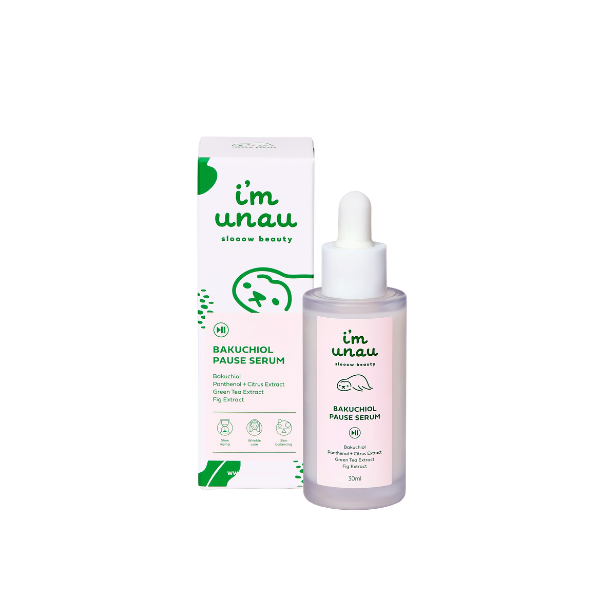 i'm unau Bakuchiol Pause Serum 30ml