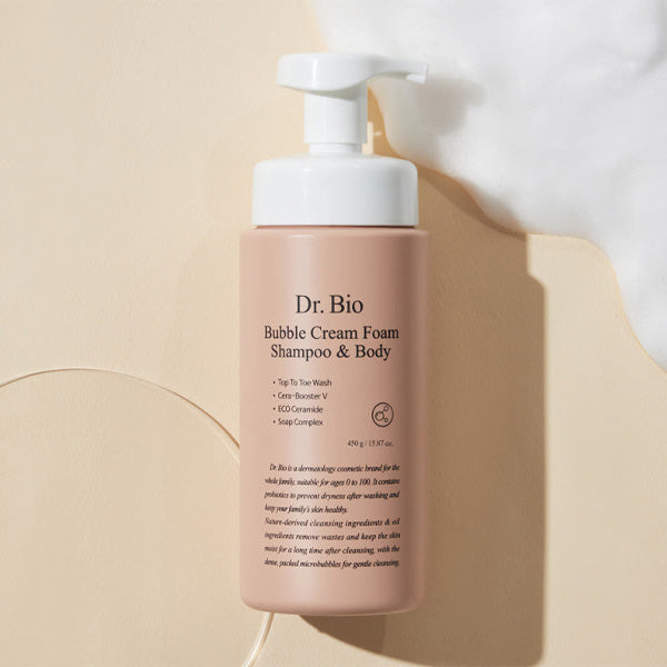 Dr. Bio Bubble Cream Foam Shampoo & Body 450g