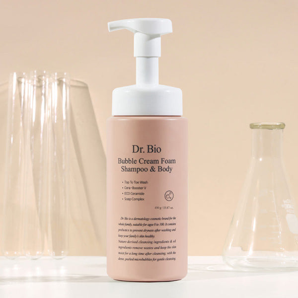 Dr. Bio Bubble Cream Foam Shampoo & Body 450g
