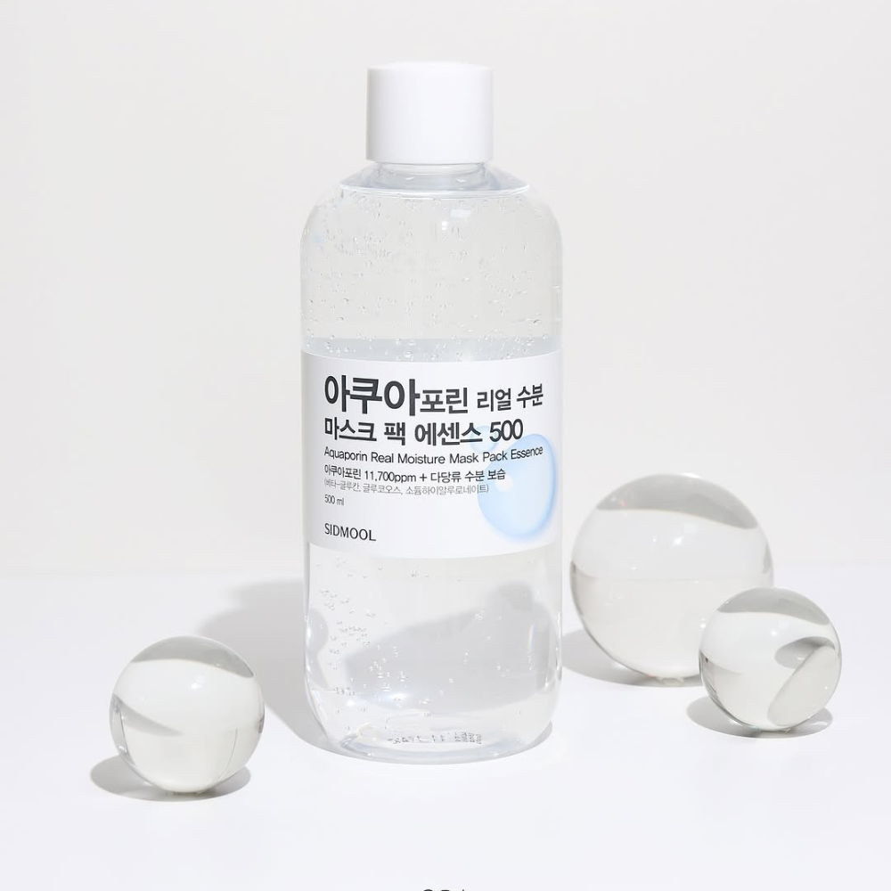 Sidmool Aquaporin Ream Moisture Mask Pack Essence 500ml