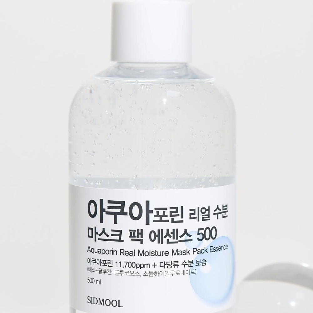 Sidmool Aquaporin Ream Moisture Mask Pack Essence 500ml