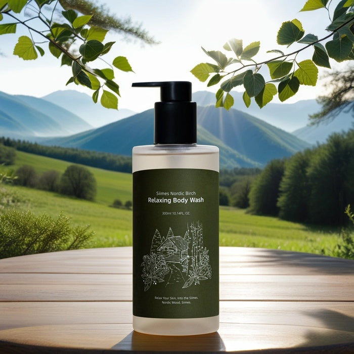 Siimes Nordic Birch Relajante Lavón corporal de 300 ml
