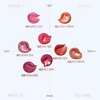 This tint delivers a glossy, dewy finish that enhances the natural volume of your lips while providing a soft wash of color.