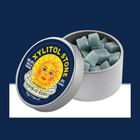 XYLITOL STONE Tin Case Sleepiness Candy 70g