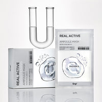Snp Real Active Brightening Ampoule Mask Sheet 10ea