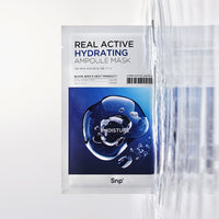Snp Real Active Hydrating Ampoule Mask Sheet 10ea