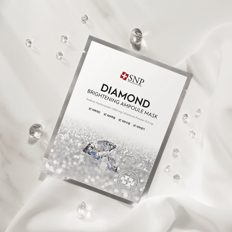 Snp Diamond Brightening Ampoule Mask 25ml x 10ea