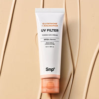 SNP Glutatión Niacinamida Filtro UV Toning Sun Cream 50ml