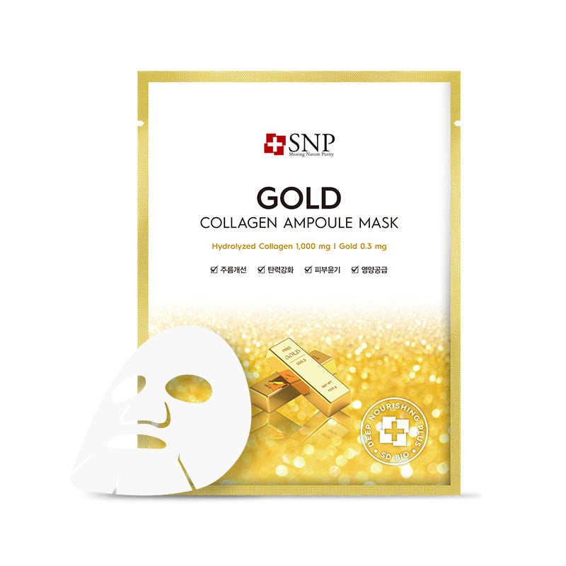 Snp Gold Collagen Ampoule Mask 25ml x 10ea