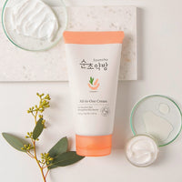 150g Sooncho All-in-One Cream in a white and blue packaging.