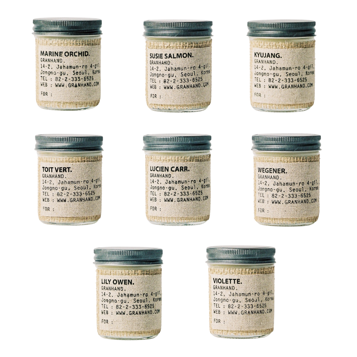 (Matt) GRANHAND. Candle 200g - DODOSKIN