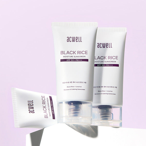Acwell Black Rice Moisturizing Sunscreen SPF50+, PA+++ 50ml