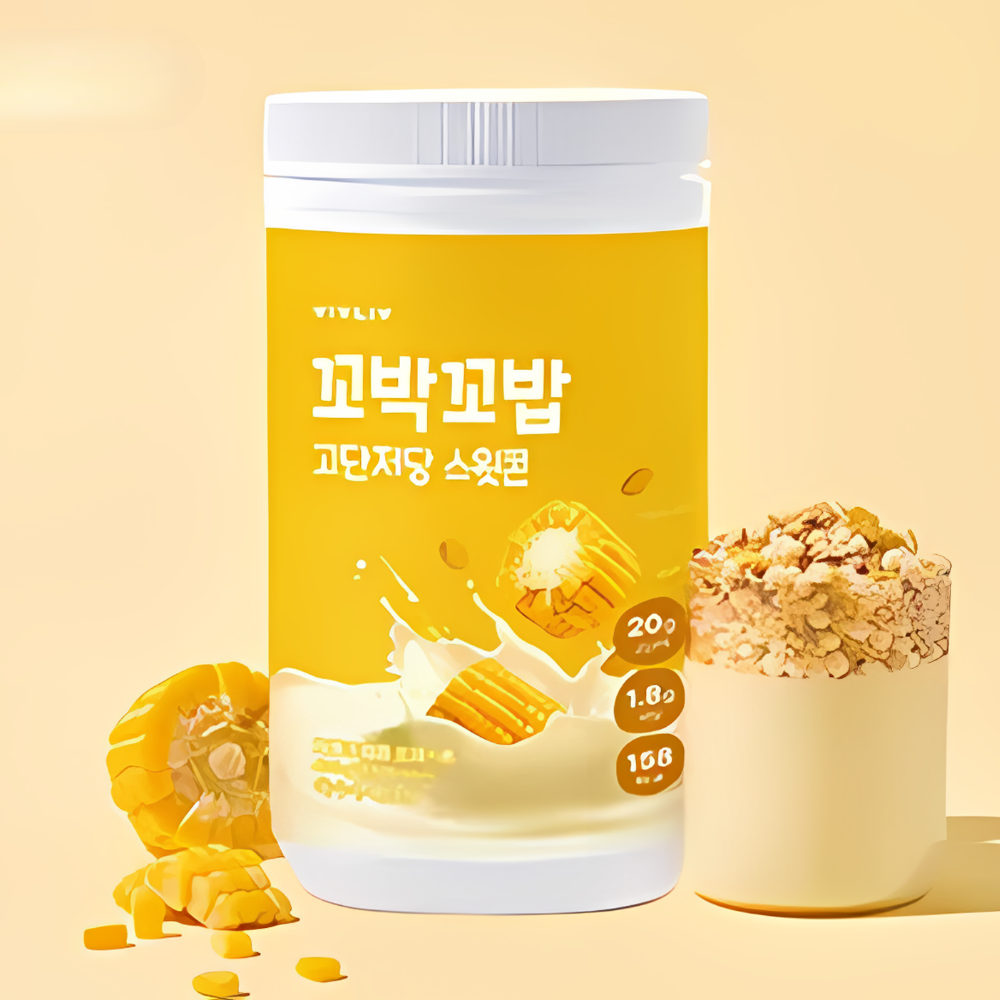 Vivliv Kkobak Kkobab Alto proteína bajo azúcar 400 g