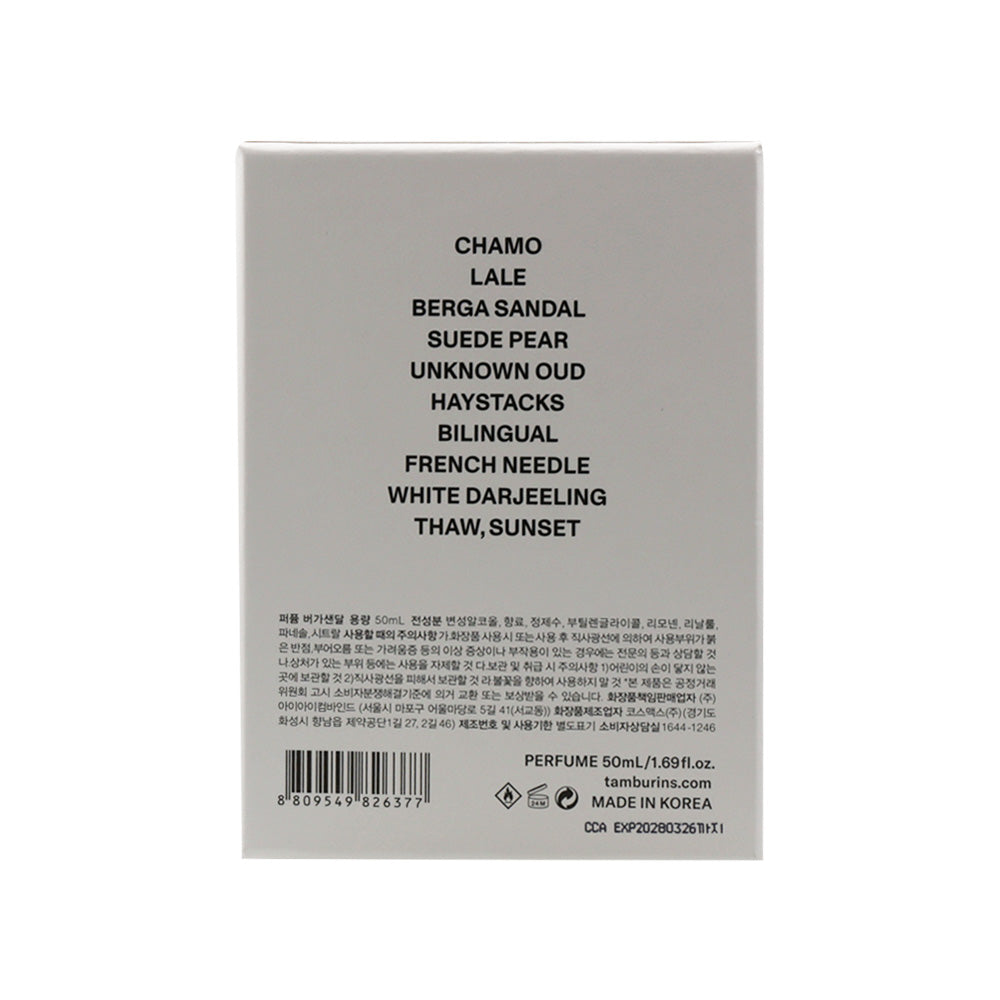 TAMBURINS Perfume #berga sandal 50ml