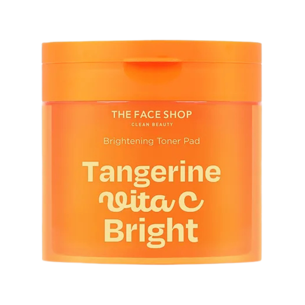 THE FACE SHOP Tangerine Vita C Brightening Toner Pads 180ml