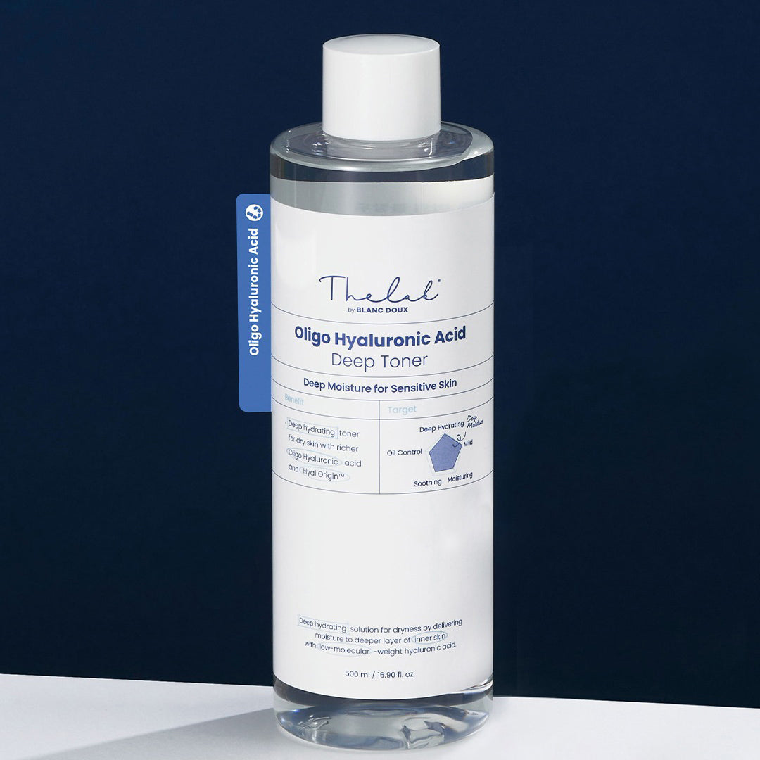El laboratorio de Blanc Doux Oligo Hyaluronic Acid Tóner profundo 500 ml