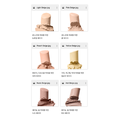 THE SAEM Cover Perfection Stick Concealer 2.5g (6 Options)