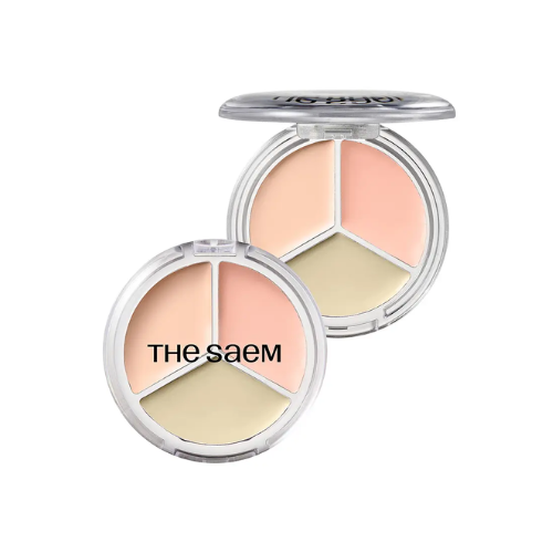 THE SAEM Cover Perfection Triple Pot Concealer Glow (3 Options)