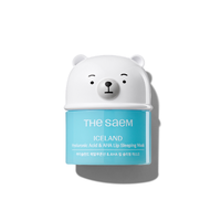 THE SAEM Iceland Hyaluronic Acid & AHA Lip Sleeping Mask 13g