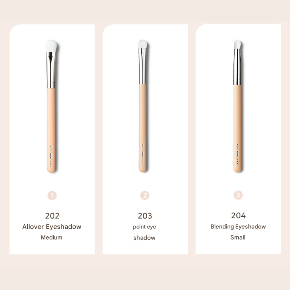 THE TOOL LAB Basic Eye Brush 3-Piece Set