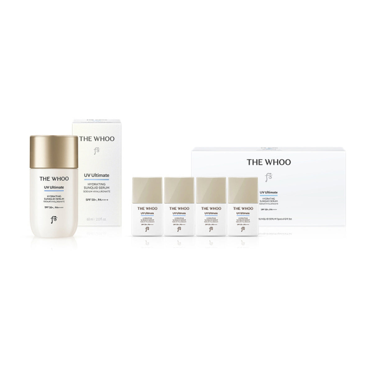 THE WHOO UV Ultimate Hydrating Sunquid Serum 60ml Special Set