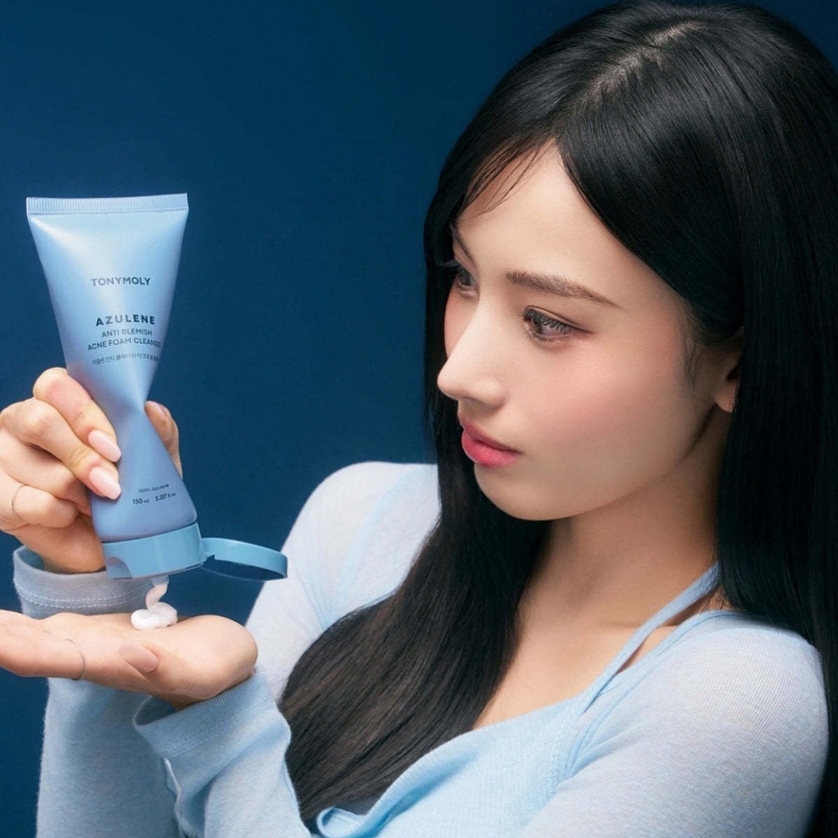 TONYMOLY Azulene Anti Blemish Acne Foam Cleanser 150ml