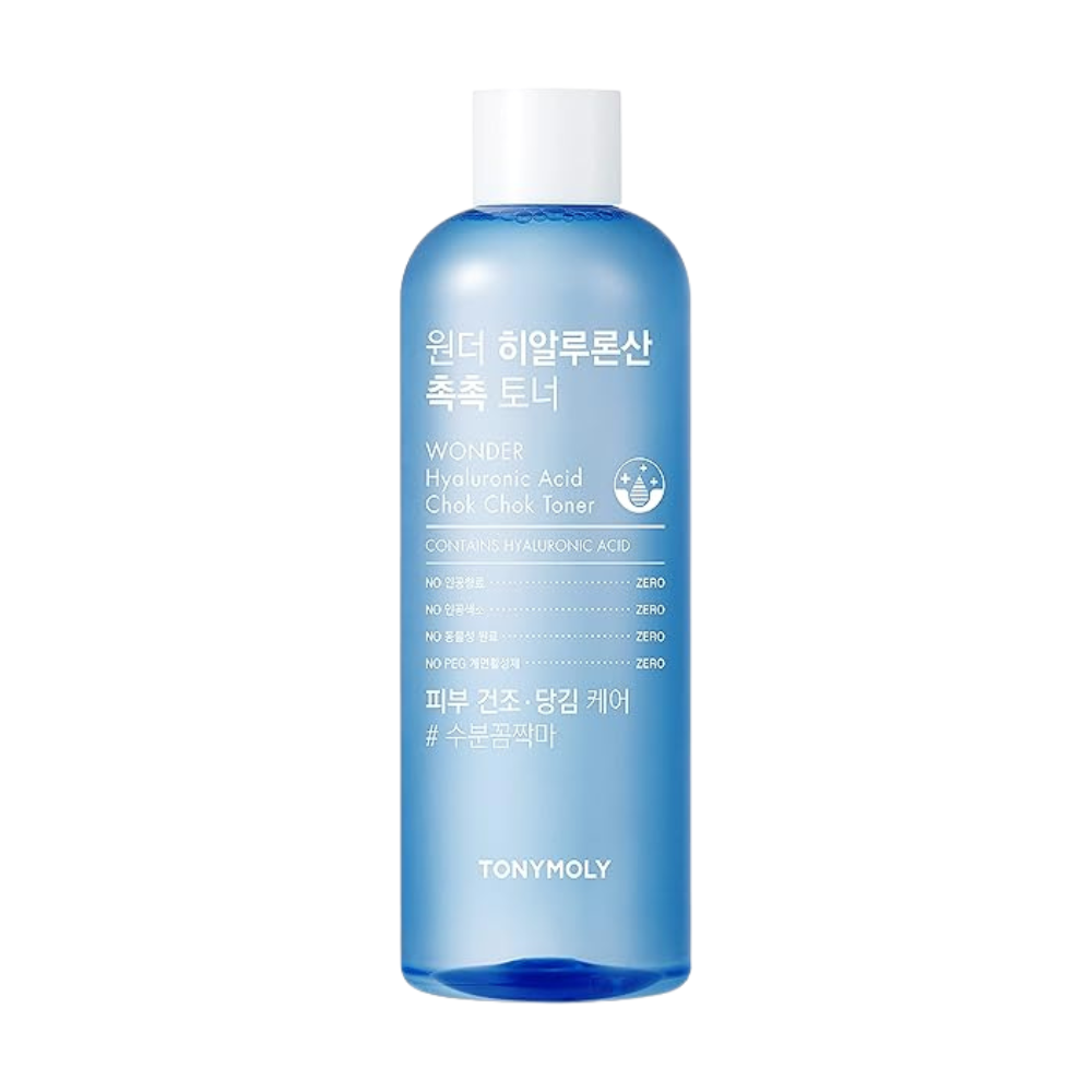 TONYMOLY Wonder Hyaluronic Moist Toner + Ampoule (500ml + 100ml)
