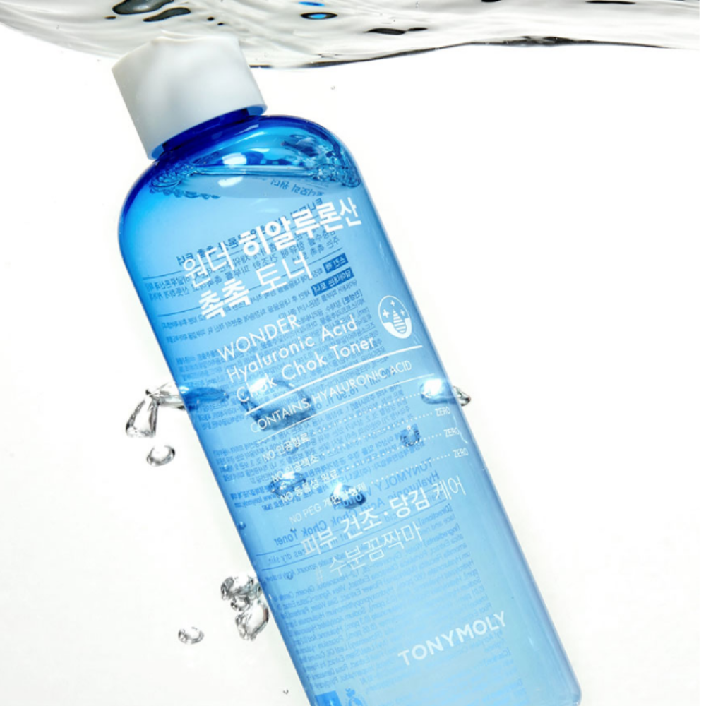 TONYMOLY Wonder Hyaluronic Moist Toner + Ampoule (500ml + 100ml)