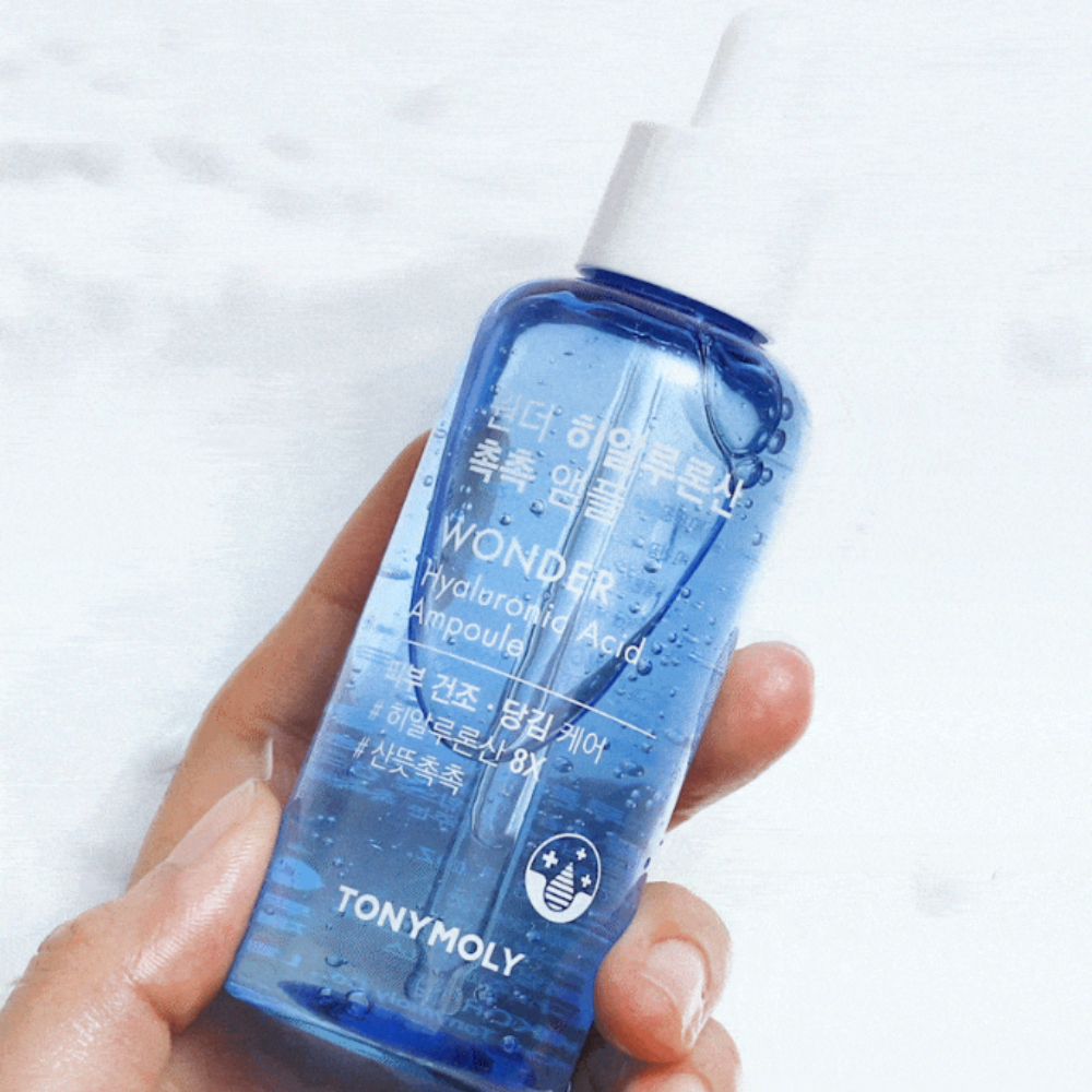 TONYMOLY Wonder Hyaluronic Moist Toner + Ampoule (500ml + 100ml)