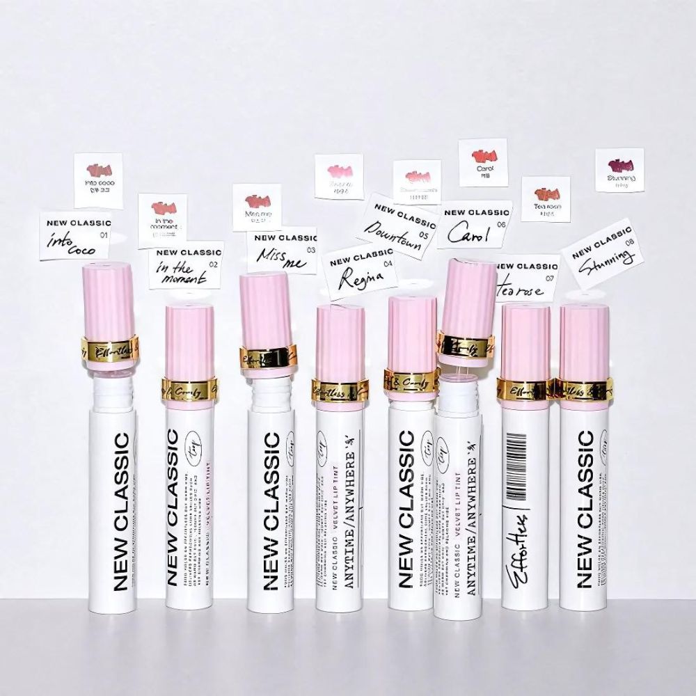 Discover the elegance of TOOQ New Classic Velvet Lip Tint, available in 8 sophisticated shades that define luxury.