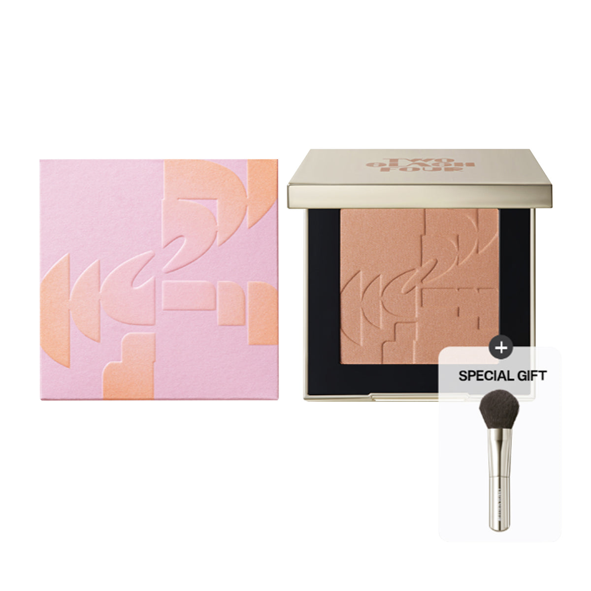 TWO SLASH FOUR All Over Face Blush 5.5g 3 colors