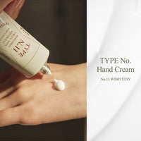 TYPE No. Hand Cream 40ml