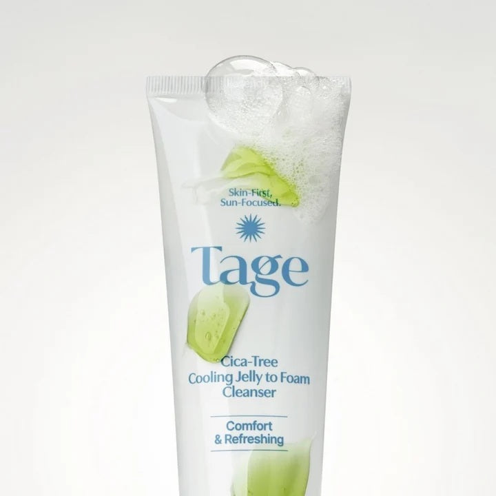 Tage Cica-Tree Cooling Jelly to Foam Cleanser 120ml