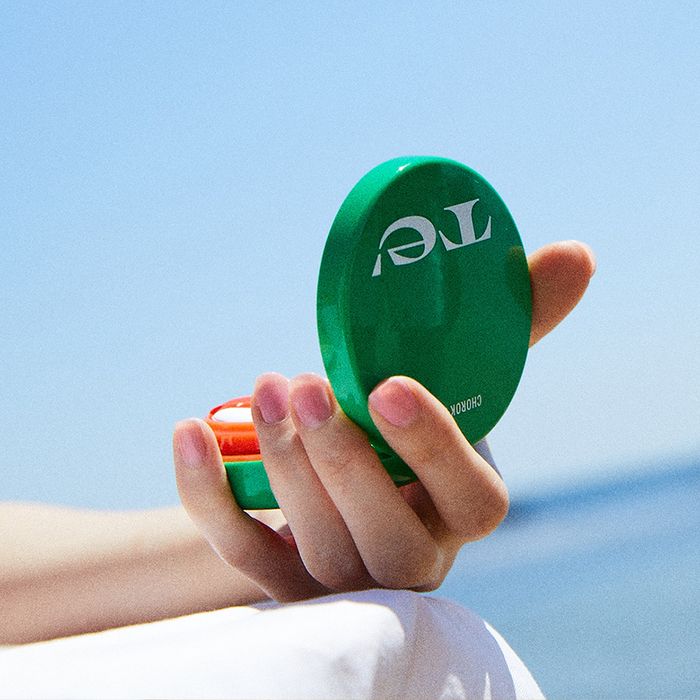 Te 'set chorok35 diario tono-up reenviar el cojín de sol original + rellenar 14g