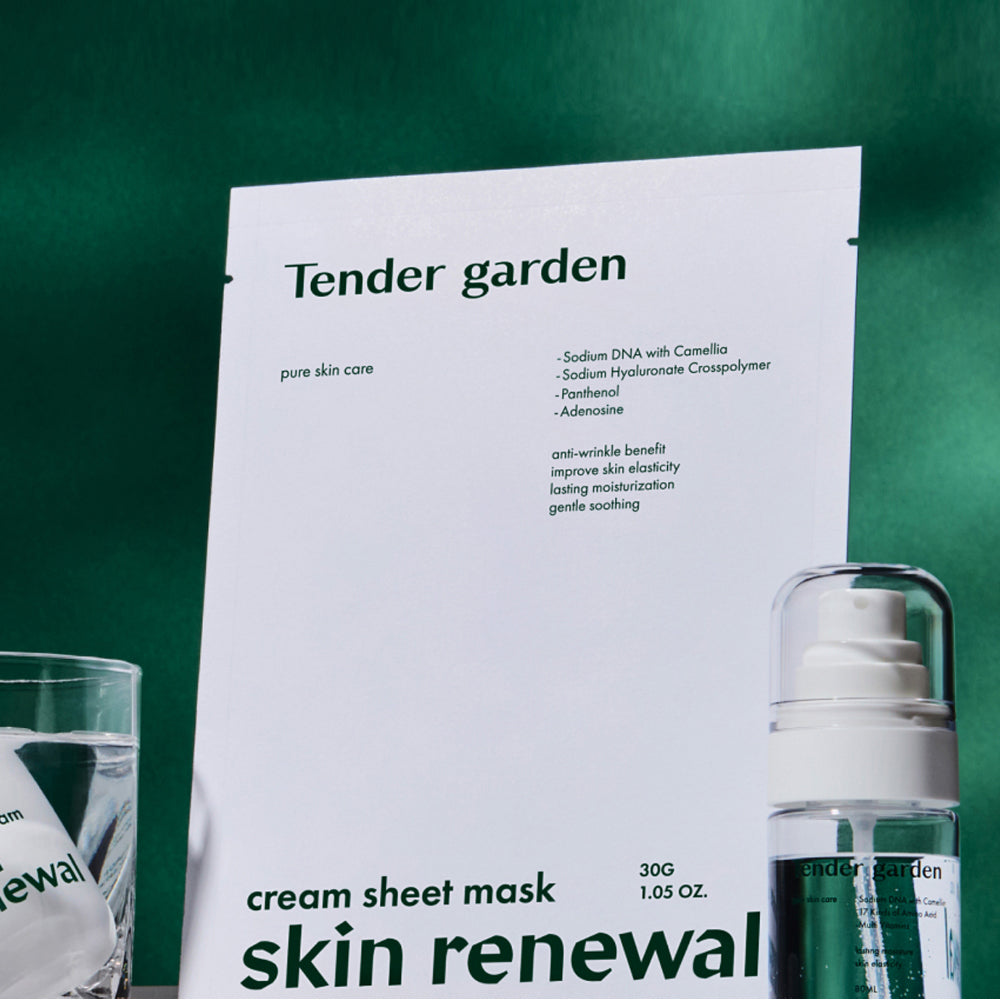 Tender garden Skin Renewal Sheet Mask 30g 5ea