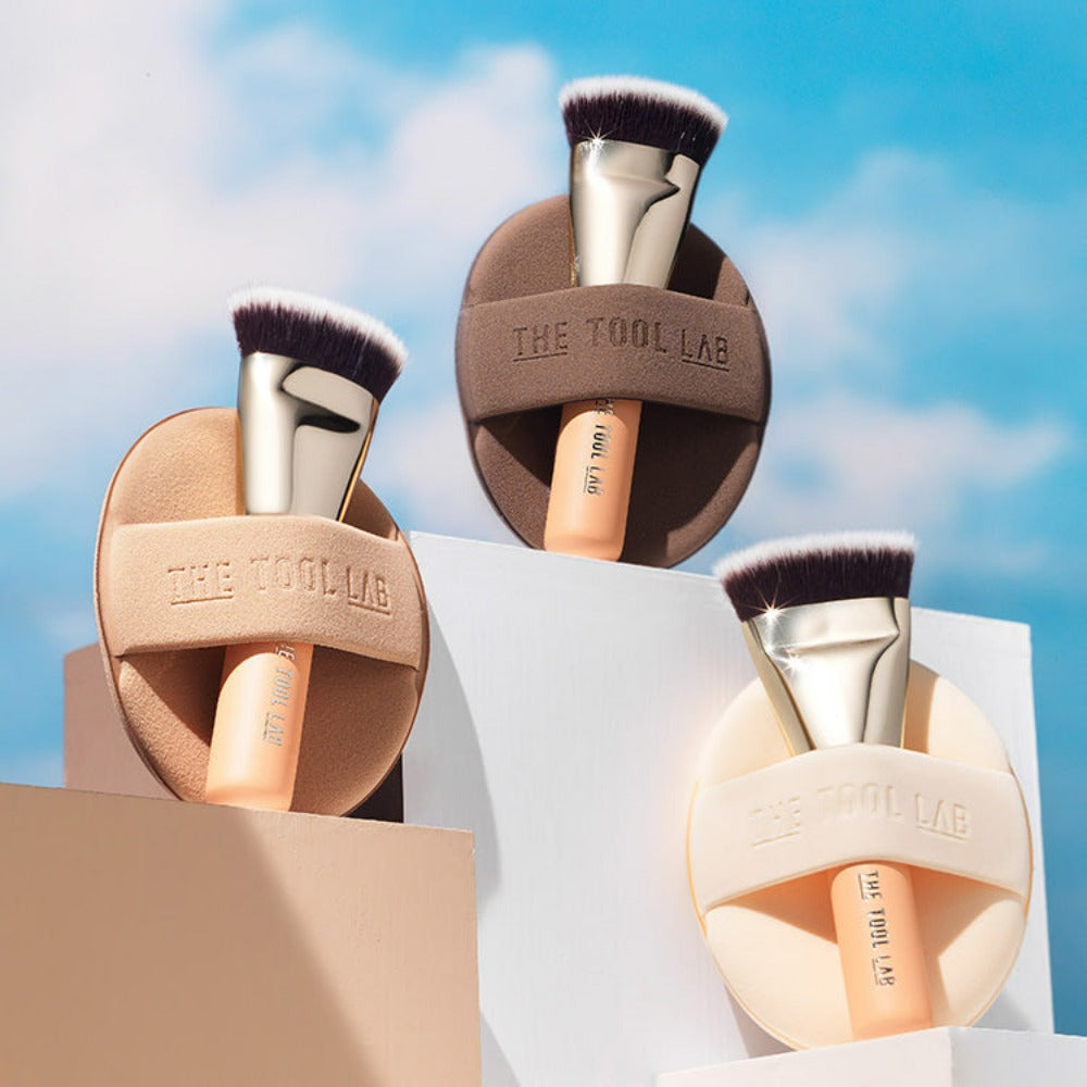 This duo set includes options for a powdery, glowy,