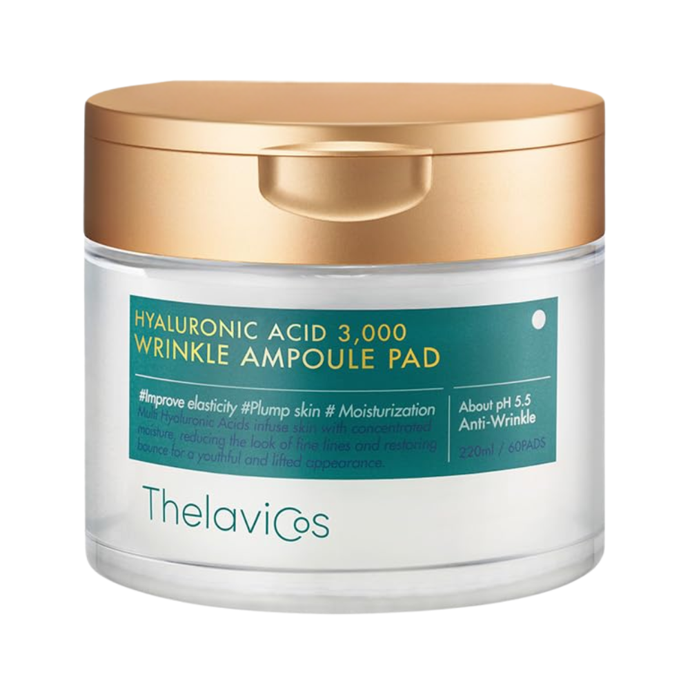 ThelaviCos Hyaluronic Acid 3000 Wrinkle Ampoule Pads