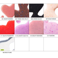 Tiptoe Syrup Glitter Nail 9 Shades