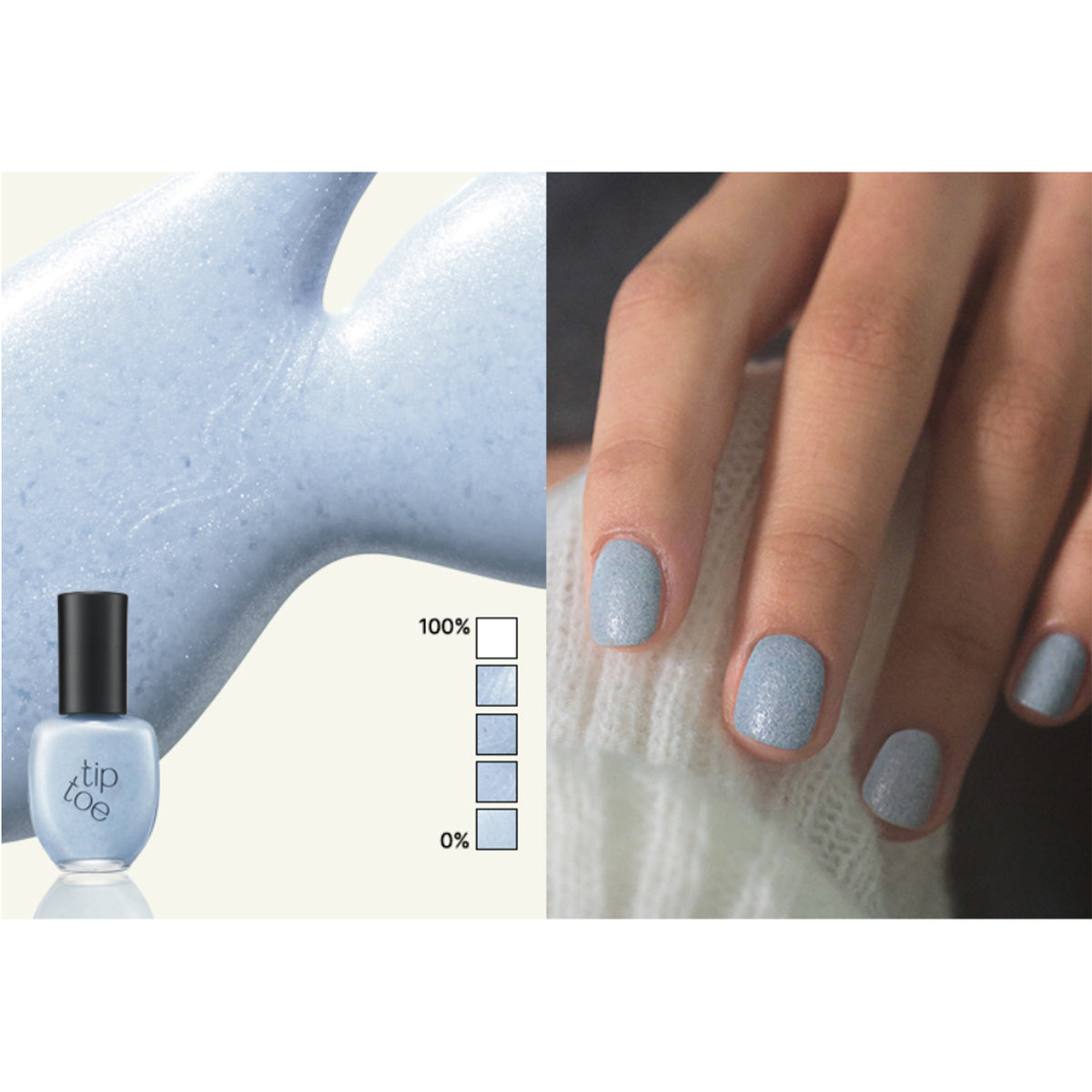 Punta de punta de brillo 4 tonos