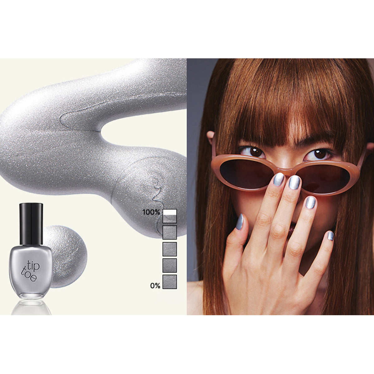 Tiptoe Syrup & Paint & Shimmer Nail 16 Shades