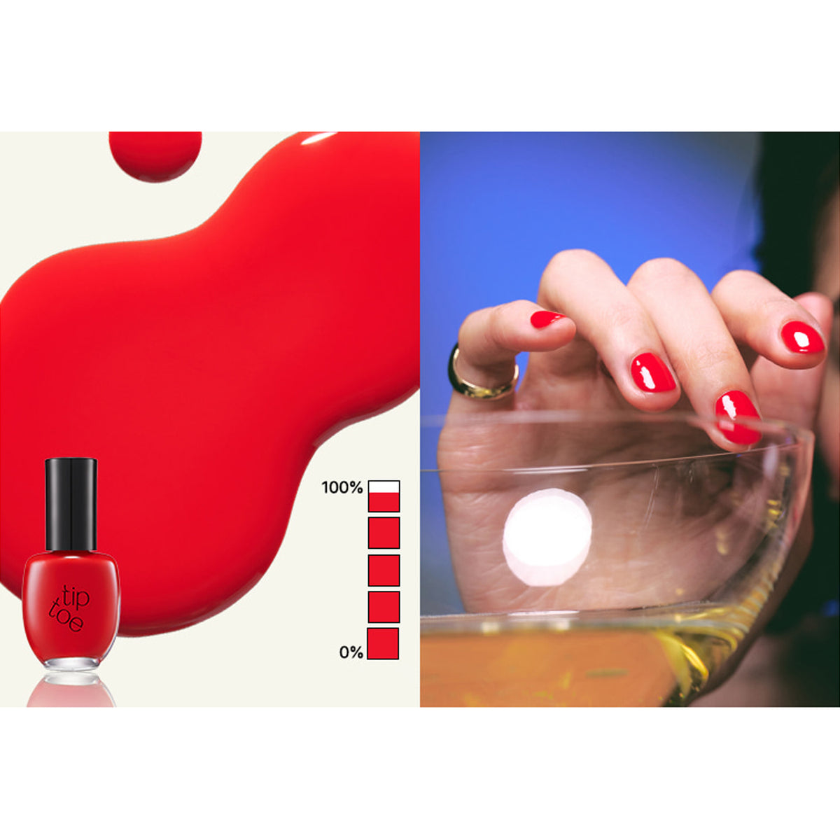 Tiptoe Syrup & Paint & Shimmer Nail 16 Shades