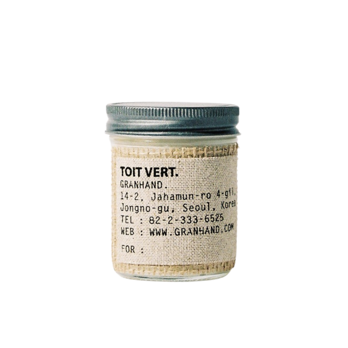 (Matt) GRANHAND. Candle 200g - DODOSKIN