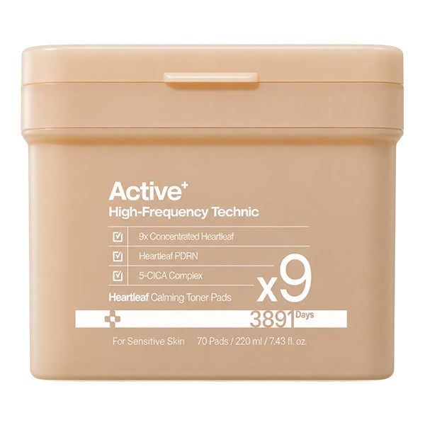 BLANCNATURE 9x Highly Concentrated Houttuynia Cordata Toner 220ml 70 Pads