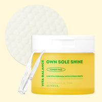 EUNYUL Vita Balance Own Sol Shine Rebirth Toner Pads 190ml 70ea