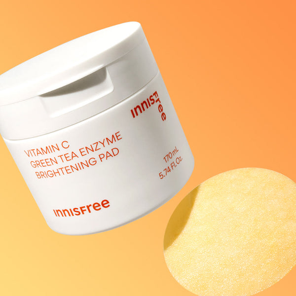 Innisfree Vitamin C Green Tea Enzyme Blemish Toning 60 Pads