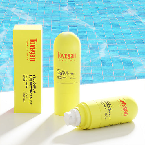 Tovegan Colorfood Series Yellow UV Sun Protect Mist SPF50+ PA+++ 60ml