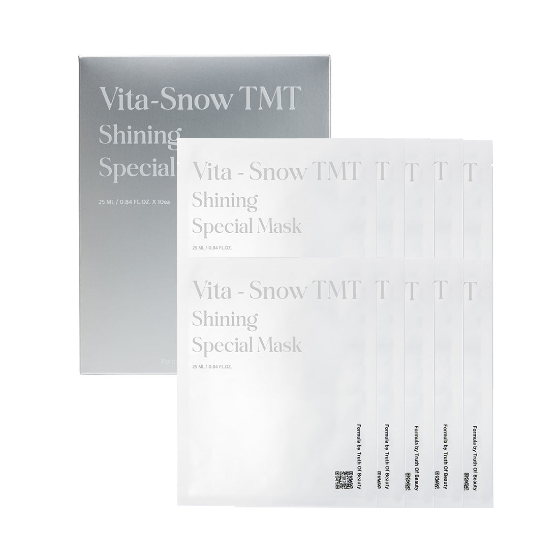 Truth of Beauty Vita Snow TMT Shining Special Mask 25ml 10ea