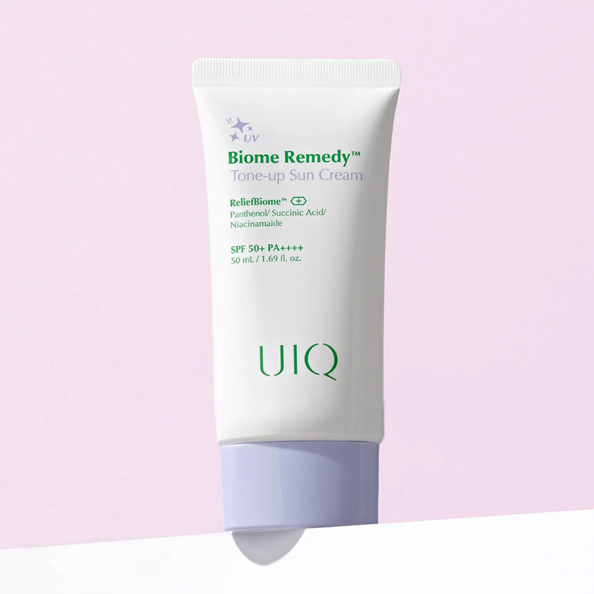 UIQ Biome Remedy Tone-Up Sun Cream SPF50+PA ++++ 50ml
