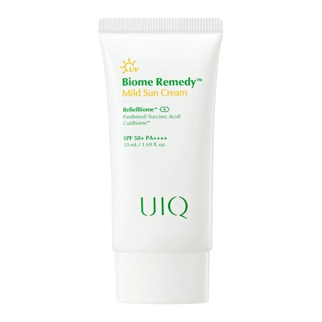 UIQ Biome Remedy Mild Sun Cream SPF50+ PA++++ 50ml